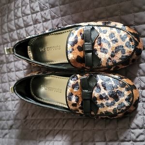 J. Crew/Crew Cuts Leopard Print Loafers